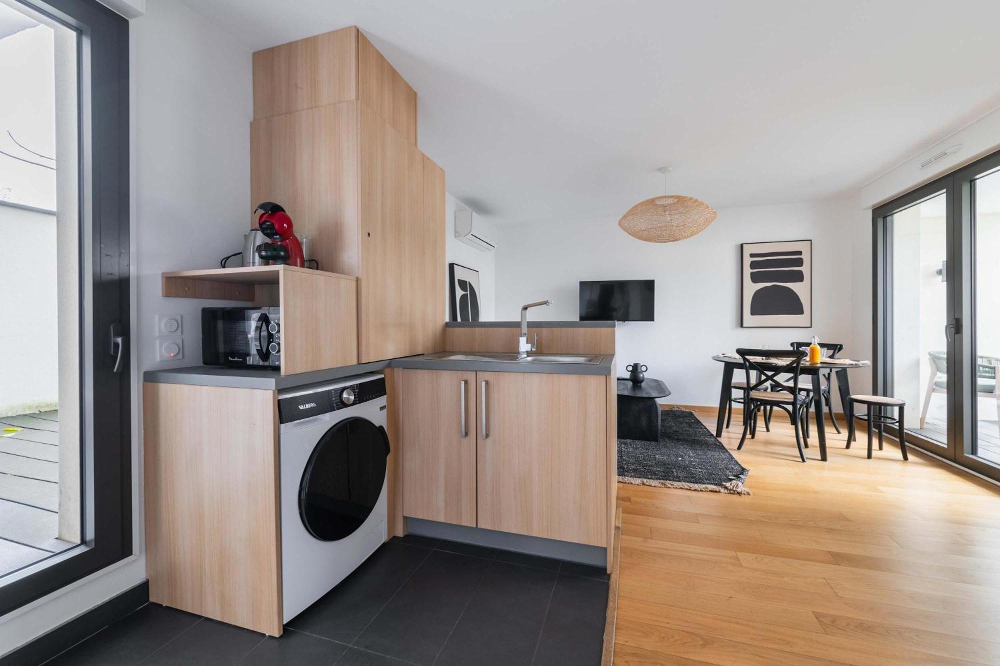 Appartement Lumineux Avec Terrasse Courbevoie - 4P - Flat-Guest Exterior foto
