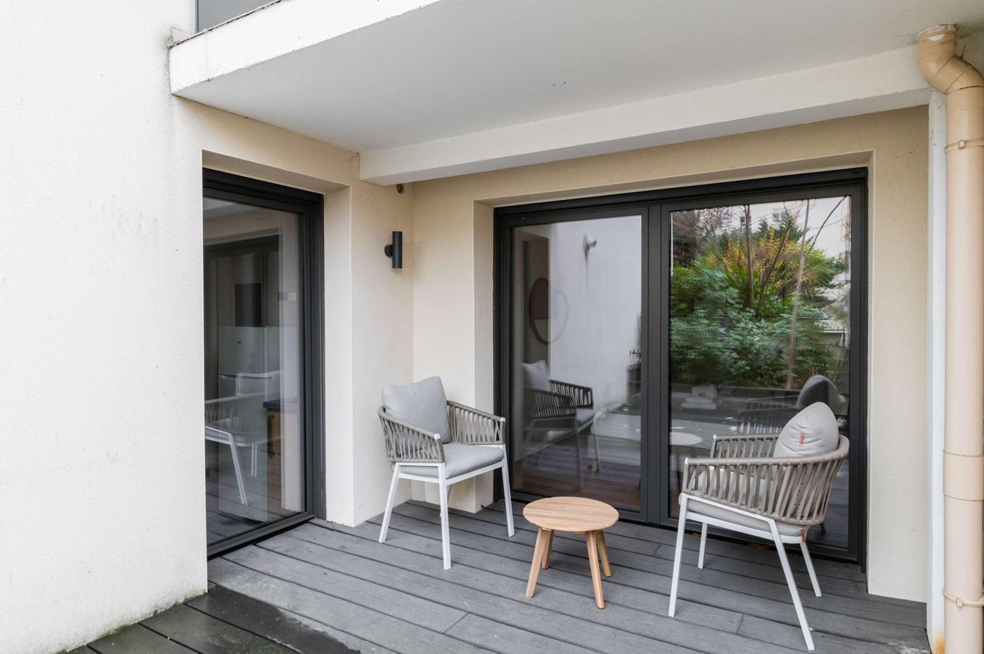 Appartement Lumineux Avec Terrasse Courbevoie - 4P - Flat-Guest Exterior foto